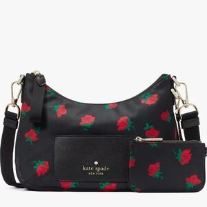 Kate Spade Chelsea Rose Toss Printed Crossbody